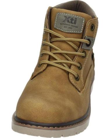 XTI STIEFEL 49205 CAMEL MIT SCHNÜRSENKELN IM BERGSTIL CAMEL