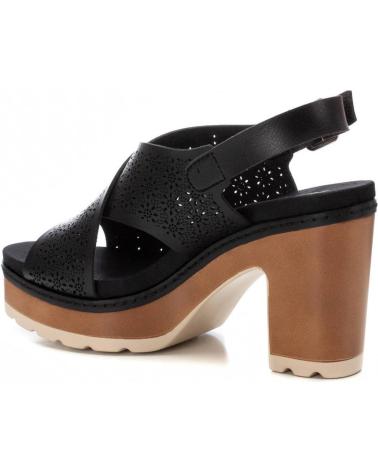 SANDÁLIAS DE SALTO REFRESH 172780 PRETO NEGRO