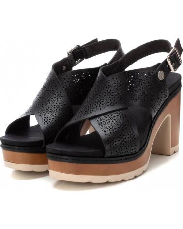 SANDÁLIAS DE SALTO REFRESH 172780 PRETO NEGRO