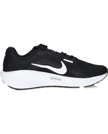 NIKE DOWNSHIFTER 13 FD6454 001 - HERREN-LAUFSCHUHE SCHWARZ UND WEISS NEGRO
