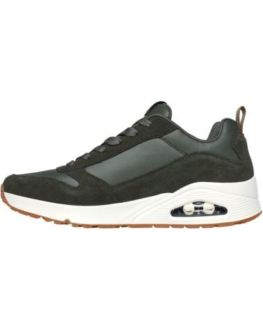 SKECHERS SKECHERS UNO SNEAKERS CAQUI VERDE
