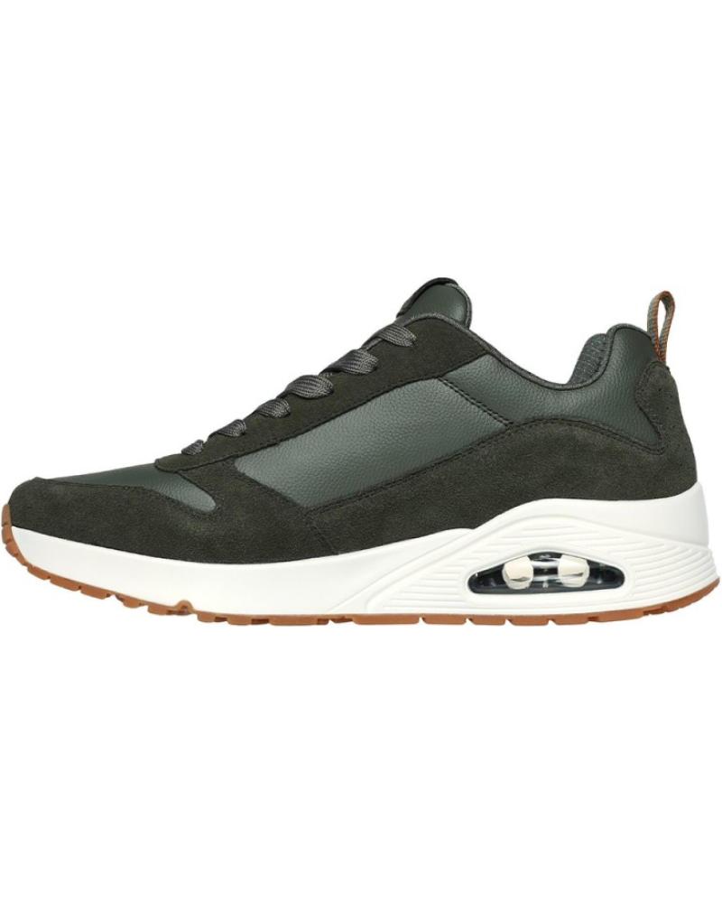 SKECHERS SKECHERS UNO SNEAKERS CAQUI VERDE