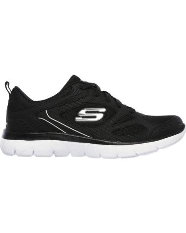 Inizio-SKECHERS-SNEAKERS-MUJER-SUITED-NEGRO