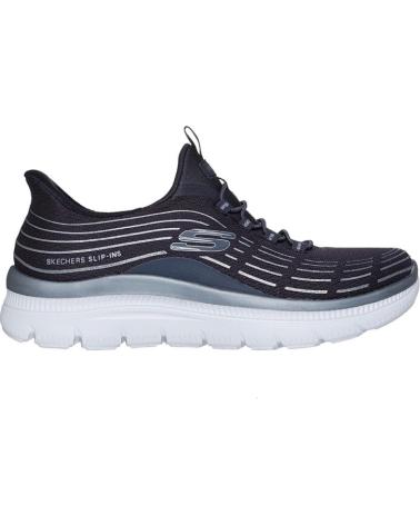 SKECHERS SUMMITS PLUS SOFT LUSTER GRIGIO GRIS