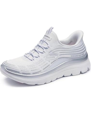 SKECHERS SUMMITS PLUS SOFT LUSTER BLANC BLANCO