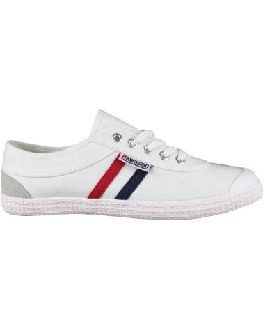 KAWASAKI RETRO CANVAS SHOE K192496 1002 WHITE BLANCO