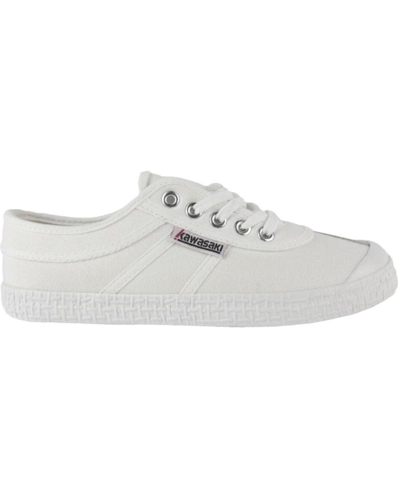 SNEAKERS UNISEX TELA KAWASAKI I AM K222261 1002 BIANCHE 1002 WHITE