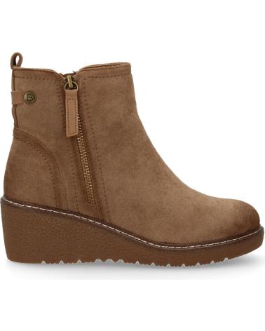 Startseite-SPORT3PUNTO0-KHAKI STIEFELETTE SPORT3PUNTO0 1986-17 MIT BEQUEMEM KEILABSATZ-VARIOS-COLORES