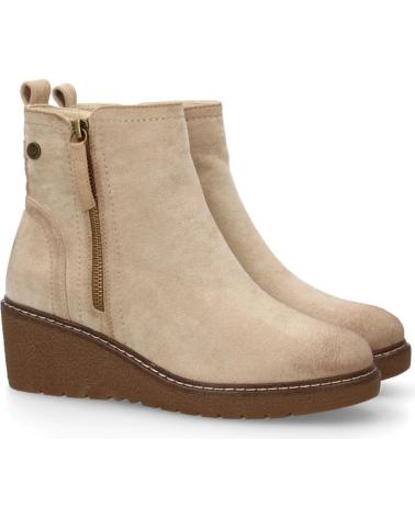 Startseite-SPORT3PUNTO0-BEIGE STIEFELETTE SPORT3PUNTO0 1986-17 MIT BEQUEMEM KEILABSATZ-VARIOS-COLORES