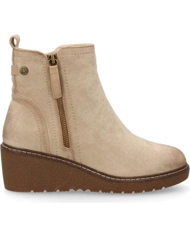 Startseite-SPORT3PUNTO0-BEIGE STIEFELETTE SPORT3PUNTO0 1986-17 MIT BEQUEMEM KEILABSATZ-VARIOS-COLORES