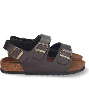 BRAUNE SPORTSANDALEN SPORT3PUNTO0 YF-85 MIT KLETTVERSCHLUSS VARIOS COLORES