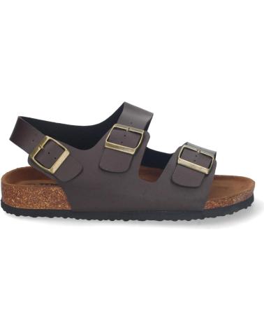 BRAUNE SPORTSANDALEN SPORT3PUNTO0 YF-85 MIT KLETTVERSCHLUSS VARIOS COLORES