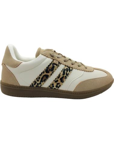 FREIZEIT-SNEAKER XTI 144330 BEIGE MIT ANIMAL-PRINT BEIG