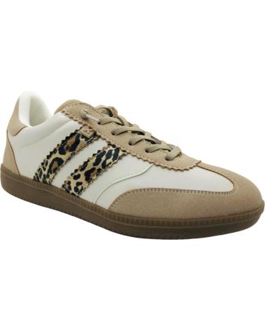 FREIZEIT-SNEAKER XTI 144330 BEIGE MIT ANIMAL-PRINT BEIG