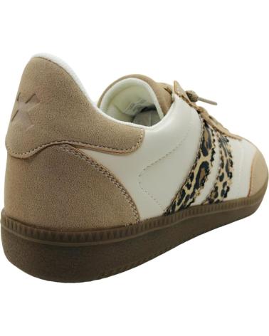 FREIZEIT-SNEAKER XTI 144330 BEIGE MIT ANIMAL-PRINT BEIG