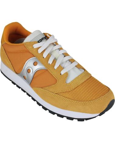 TÊNIS SAUCONY JAZZ ORIGINAL VINTAGE S70368 149 LARANJA E PRATA YELLOW