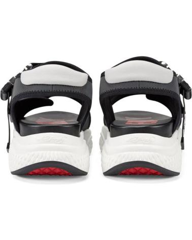 ED HARDY AQUA SANDAL IRIDESCENT CHARCOAL GREY