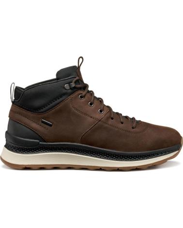 BOTINS GEOX SPHERICA ACTIF X2 AMPHIBIOX U56HMC CASTANHO ESCURO/PRETO C6238 DK BROWN-BLACK