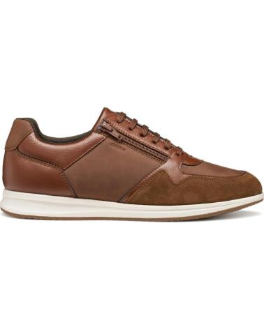 GEOX SNEAKER AVERY U56H5A BRAUN BROWNCOTTO C6003 BROWNCOTTO