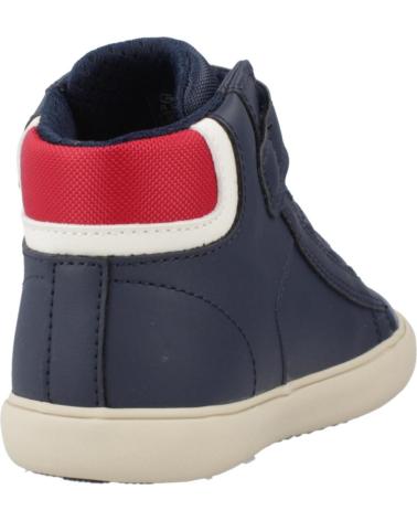 GEOX BASKETS MONTANTES B GISLI POUR ENFANT - BLEU C0735 C0735
