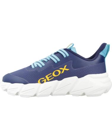 BASKETS DE SPORT GEOX J FLEXYPER FAST J46N1A C0693 BLEU MARINE / BLEU CLAIR C0693 NAVY-LT BLUE