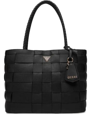 BOLSA TOTE GUESS MAYLEE GIRLFRIEND PRETO NEGRO