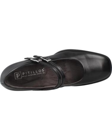 PITILLOS DRESS SHOES MODEL 10864P BLACK NEGRO