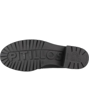 PITILLOS LEATHER LOAFER MODEL 20220P BLACK NEGRO