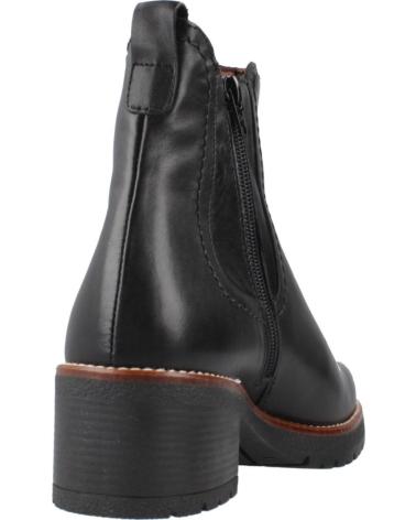 PITILLOS LEATHER ANKLE BOOT MODEL 20222P BLACK NEGRO