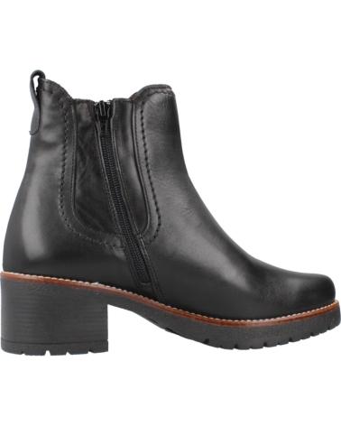PITILLOS LEATHER ANKLE BOOT MODEL 20222P BLACK NEGRO