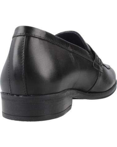PITILLOS 40221P BLACK LEATHER LOAFERS FOR MEN NEGRO