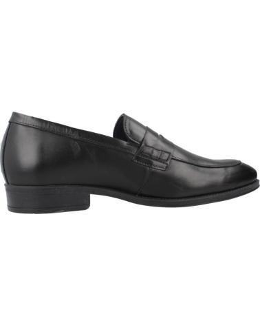 PITILLOS 40221P BLACK LEATHER LOAFERS FOR MEN NEGRO