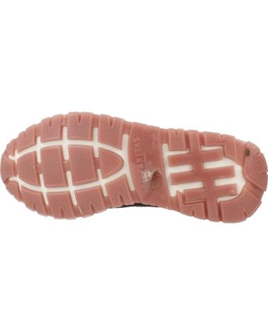 HISPANITAS SNEAKERS CHI254312 KANSAS TONALITÀ BORDEAUX E NOCCIOLA MARRON