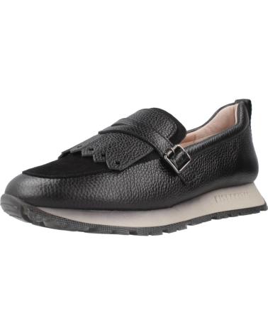 MOCASSINS HISPANITAS HI254237 PRETOS DE COURO COM PLATAFORMA BLACK