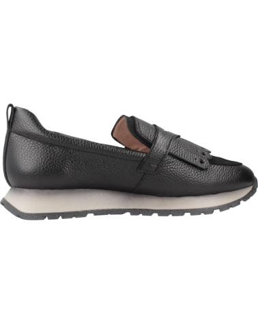 MOCASSINS HISPANITAS HI254237 PRETOS DE COURO COM PLATAFORMA BLACK