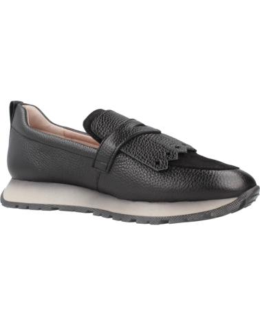 MOCASSINS HISPANITAS HI254237 PRETOS DE COURO COM PLATAFORMA BLACK