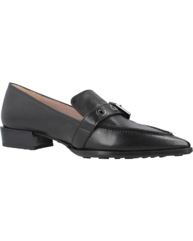 MOCASSINS HISPANITAS HI254262 PRETOS DE COURO COM FIVELA BLACK