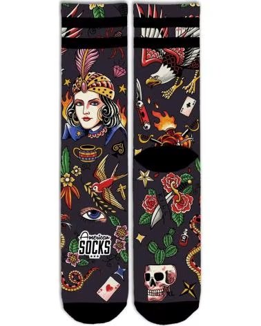 AMERICAN SOCKS MEIAS SORCERER BLACK NAN