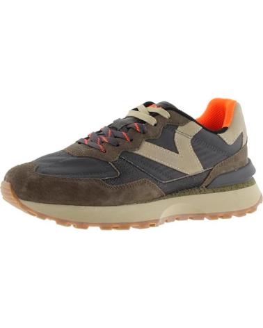 SNEAKERS VICTORIA SNEAKER MARRONE ARANCIONE NEGRO