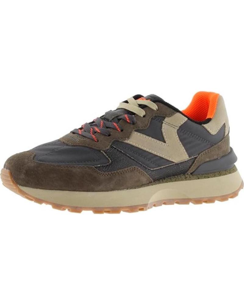 SNEAKERS VICTORIA SNEAKER MARRONE ARANCIONE NEGRO