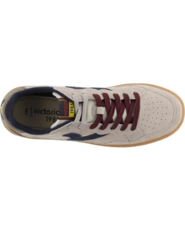 VICTORIA SNEAKER NUBUK BRAUN MARRóN