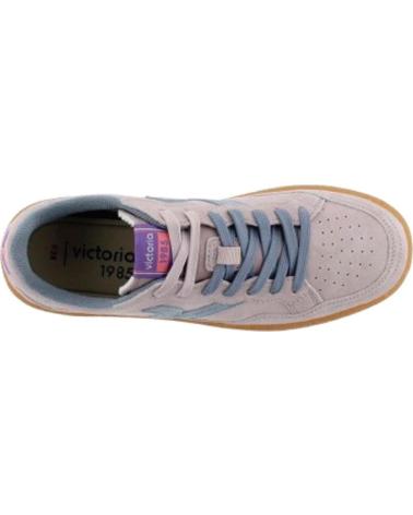 VICTORIA SNEAKER NABUK ROSA ROSA