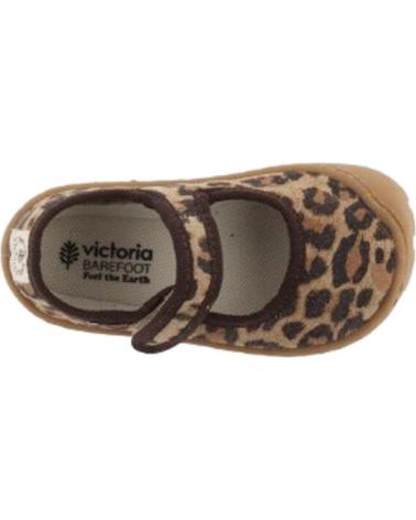 VICTORIA MERCEDES STAMPA ANIMALIER BAREFOOT MARRONE MARRóN