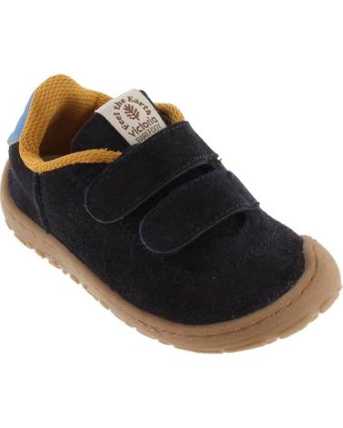 VICTORIA SCARPA BAREFOOT IN CAMOSCIO BLU AZUL