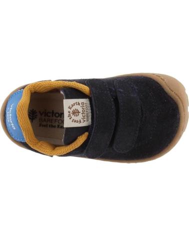 VICTORIA SCARPA BAREFOOT IN CAMOSCIO BLU AZUL