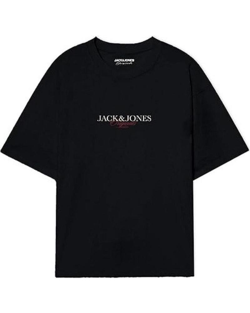 CAMISETA JACK & JONES JORBILLYBURG TEE NEGRA NEGRO