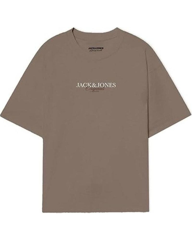 JACK & JONES JORBILLYBURG TEE MOCA MERINGUE MULTICOLOR