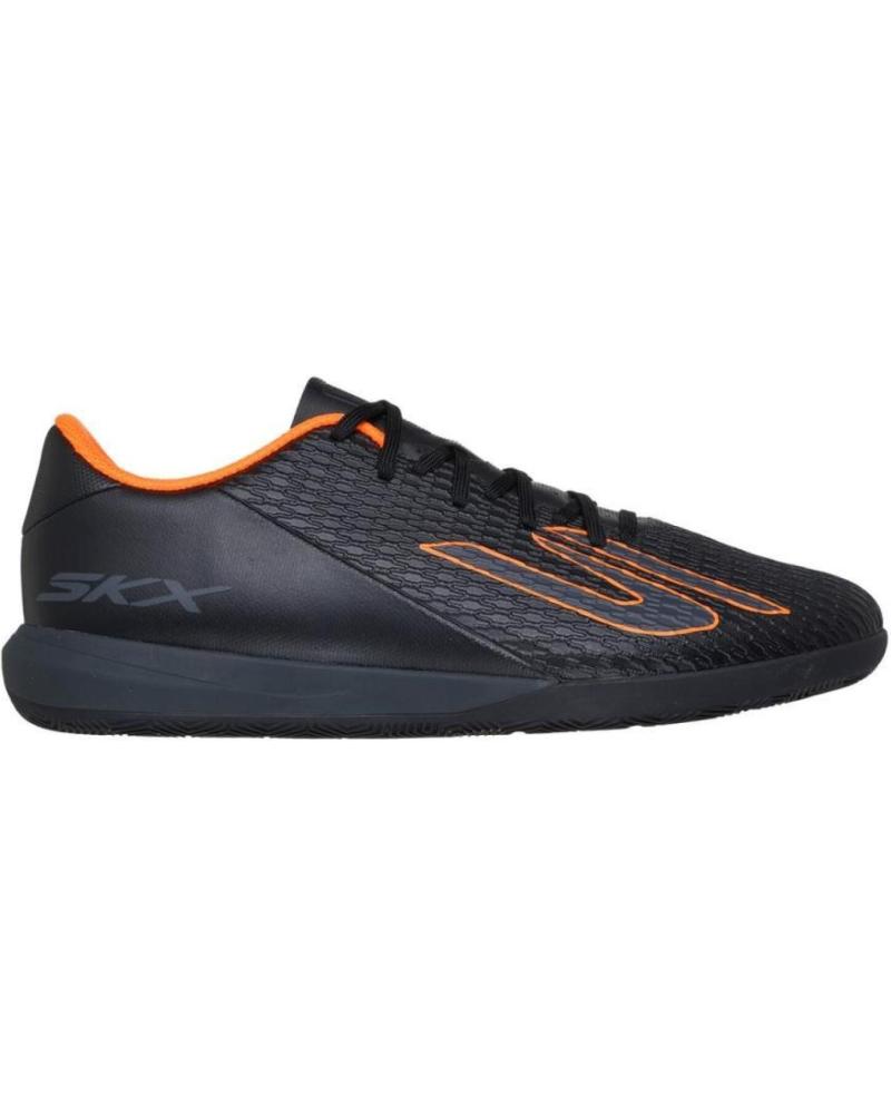 SKECHERS BOTA DE FUTBOL SALA NEGRO 252136-BKOR NAN