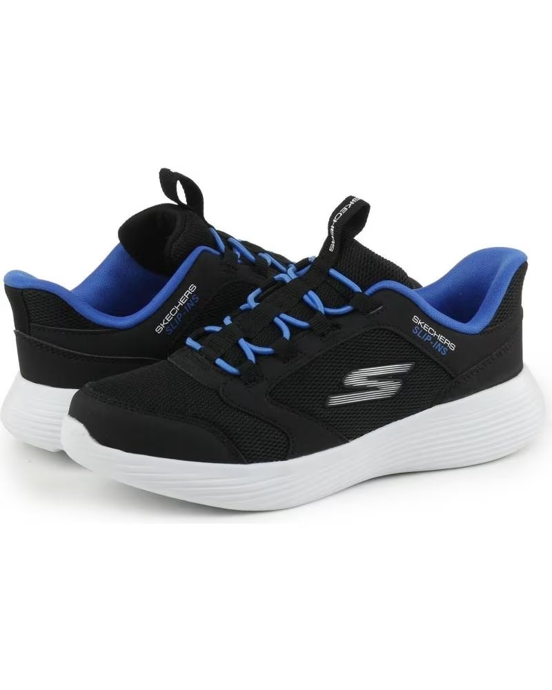 SKECHERS ZAPATILLAS 403899L-BKRY EN PARA NINOS UNISEX NEGRO