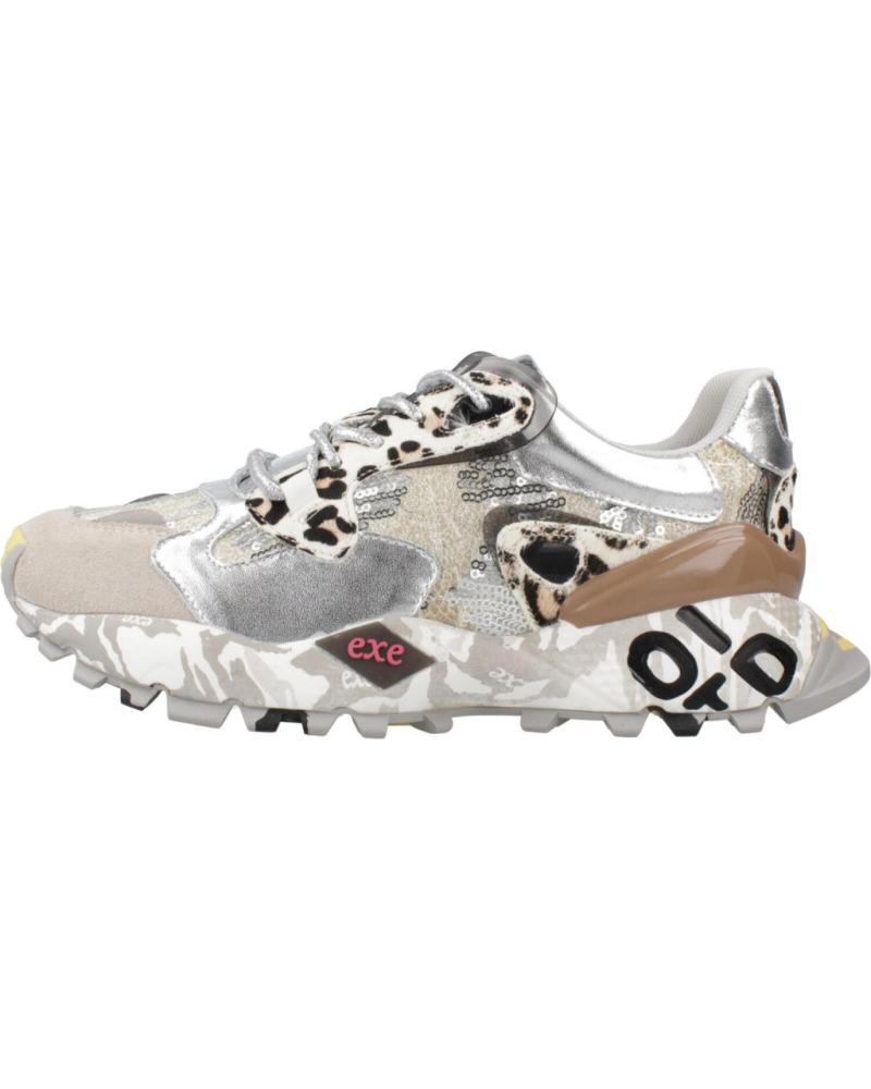 SNEAKER EXE 134-10 LEOPARD GREY LEOPARD GREY